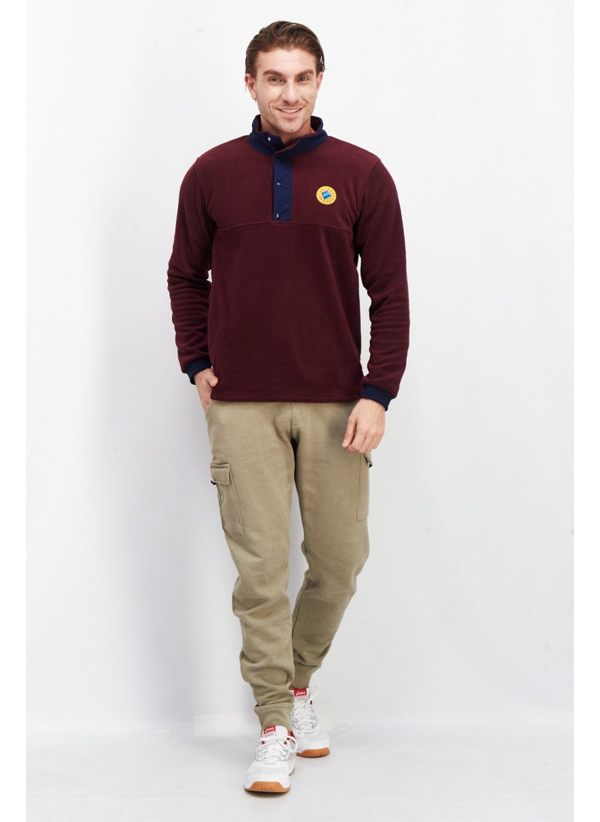 Men Sportswear Fit Brand Logo Sweatshirt, Maroon - pzsku/Z3FDB261188B60E604B4FZ/45/_/1737642395/c37a1e6e-2542-474e-8f6c-7d9908864cf8