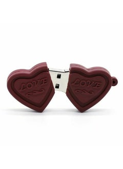 BURAQ Dual Hearts Style 16GB USB Flash Disk  - Image 3