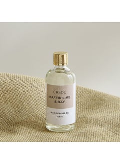 Home Box عبوة إعادة تعبئة زيت عطري من Crede Kaffir Lime and Bay Reed بحجم 100 مل  - Image 1