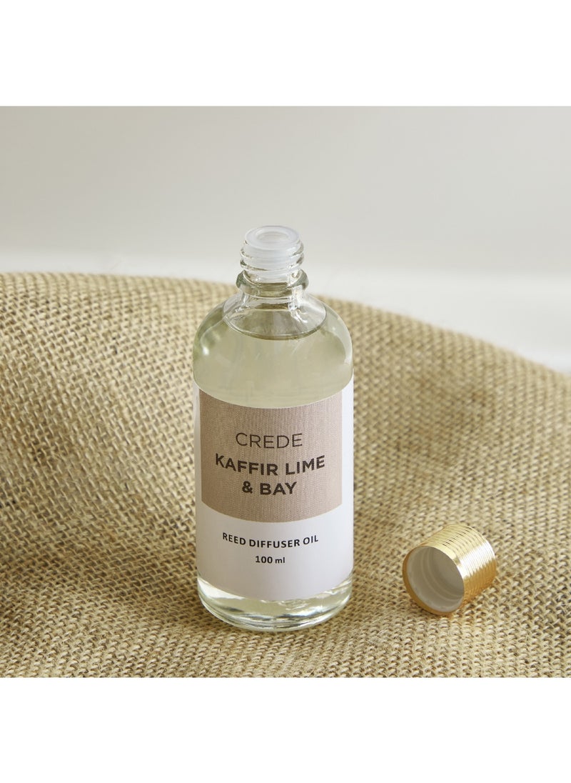 Home Box - Crede Kaffir Lime and Bay Reed Diffuser Oil Refiller 100 ml - Image 1