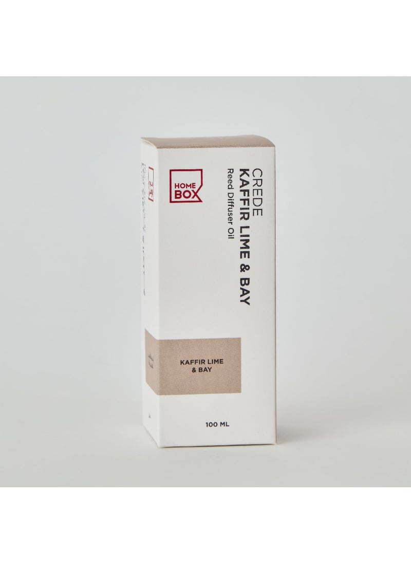 Home Box - Crede Kaffir Lime and Bay Reed Diffuser Oil Refiller 100 ml - Image 1