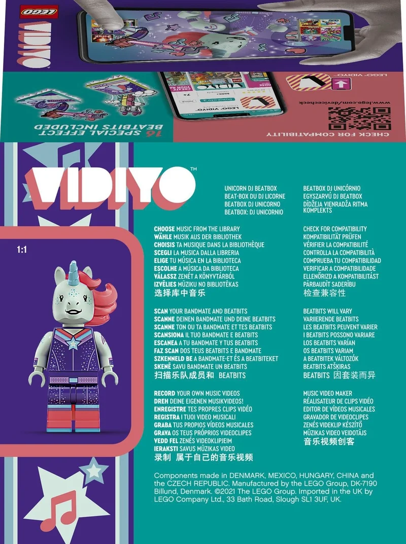LEGO Vidiyo Unicorn DJ Beatbox