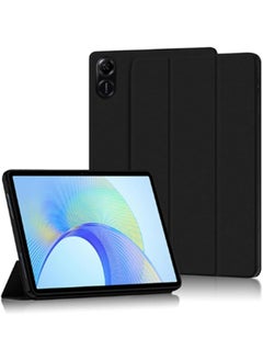 Scaua Case Compatible With Honor Pad X9 Case Honor Pad X8 Pro Case Anti Fall Stand Function Ultra Thin Pu Leather Auto Wake Sleep Tablet Case With Three Folding Holder Black