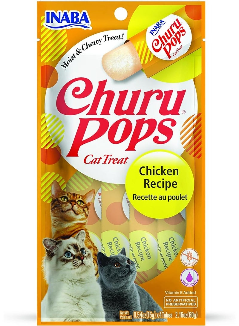 INABA Churu Pops Chicken 60G/4 Sticks Per Pack