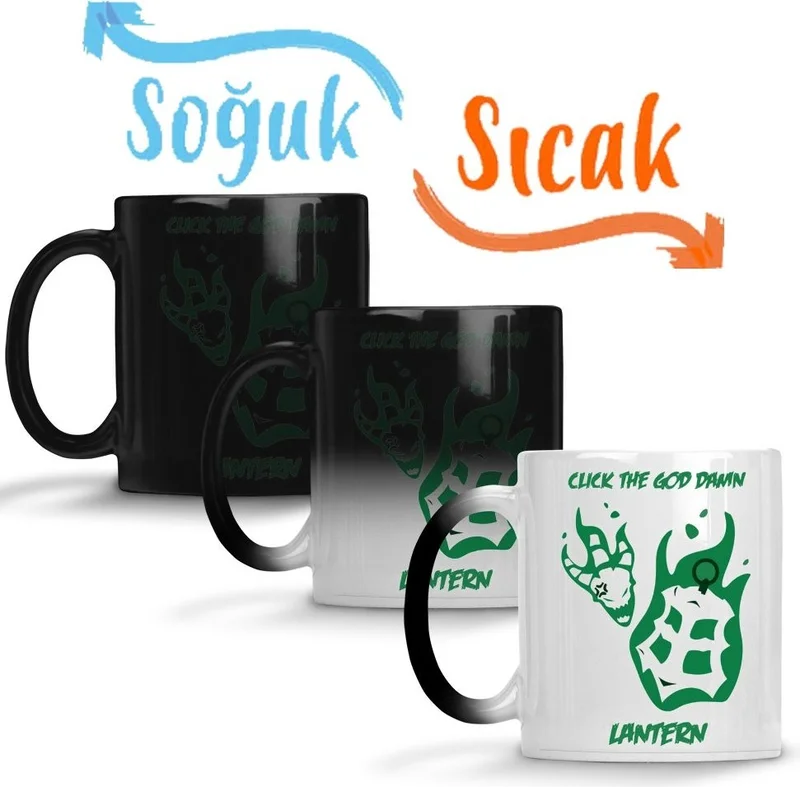 Baskı Dükkanı Print Shop League Of Legends Thresh Click The God Damn Lantern Magic Mug Porcelain