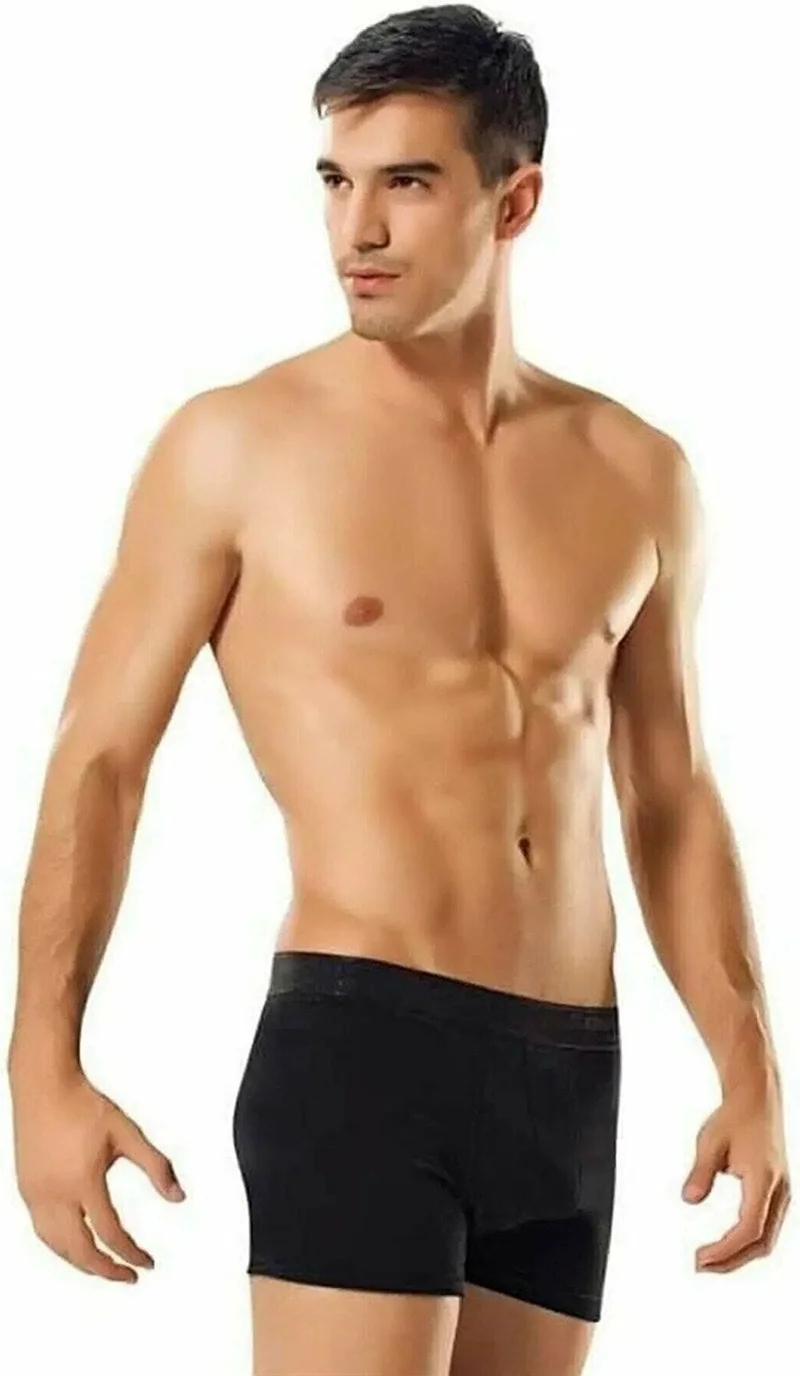 توتكو 3 Pieces Black Color Lycra Boxer