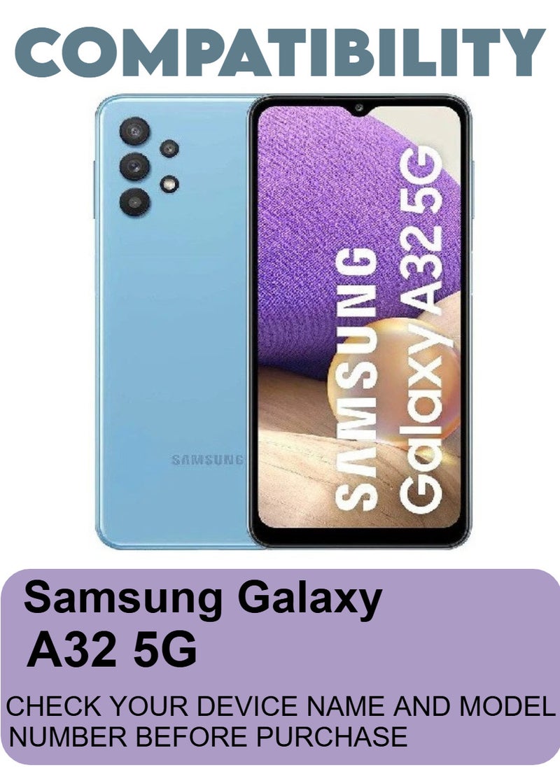 RAYON 2 Pack Tempered Glass Screen Protector 5D Designed For Samsung Galaxy A32 5G Full Screen Coverage And Bubble Free - Image 2