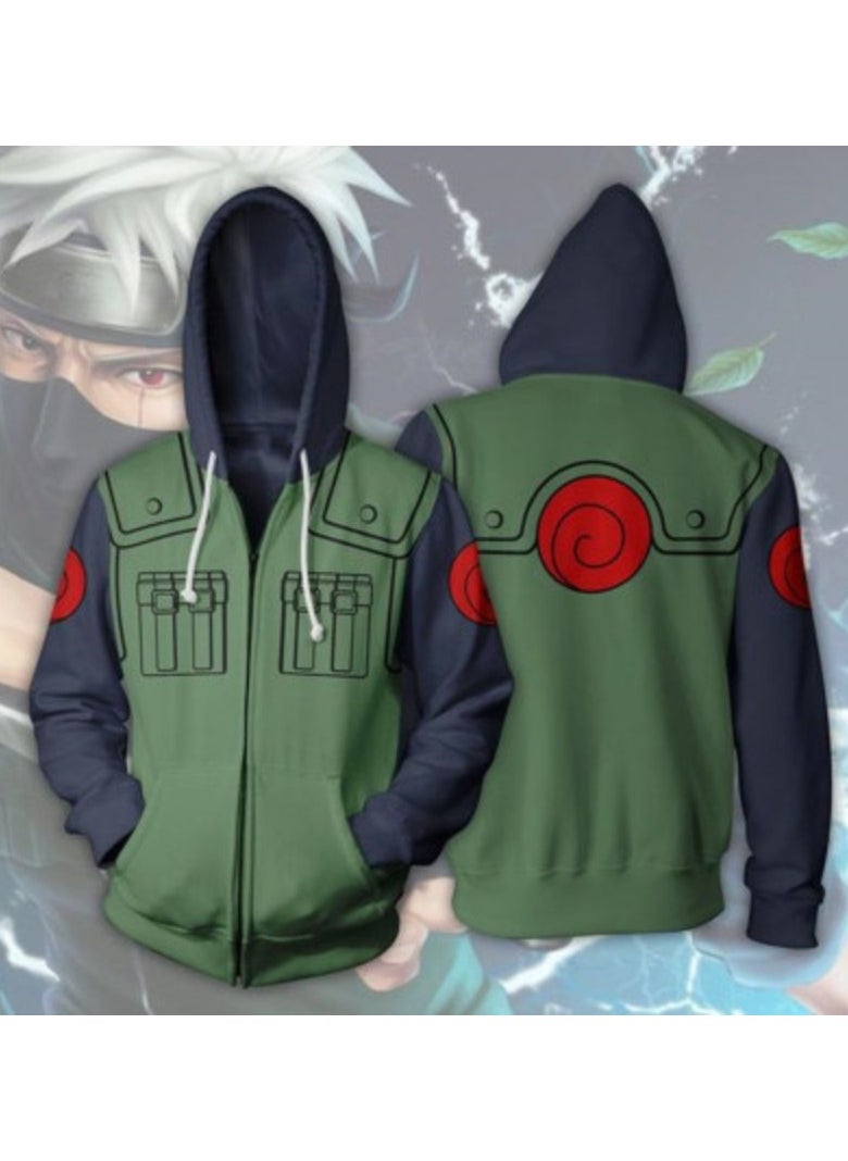 KUYING New NARUTO Zipper Casual Cardigan Jacket  - Image 1
