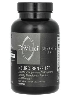 DaVinci Laboratories of Vermont Benefits Line Neuro Benefits 90 Capsules 