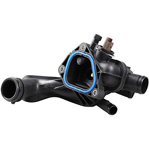 MYSMOT 902-812 Engine Coolant Thermostat & Housing w/Gasket Sensor for Mini Cooper R55 R56 R57 2007-2013 Cooper Countryman 2011-2013, 11537534521 11538699290 - Image 4