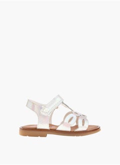 Pablosky Girls Strap Sandals With Hook And Loop Closure  - Image 1