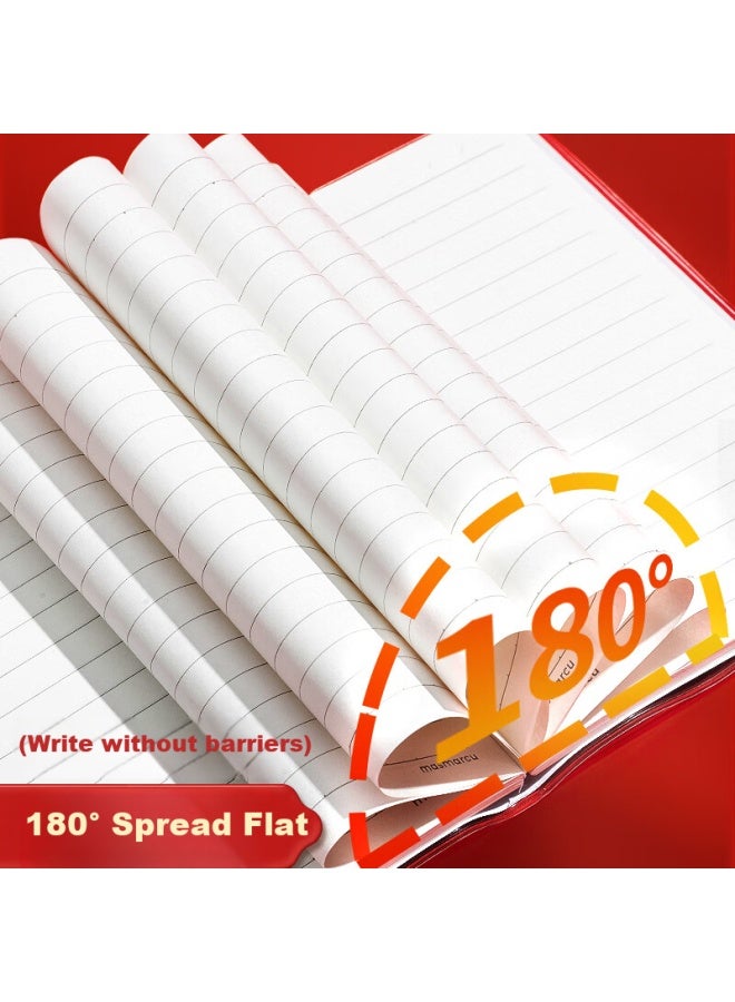 Masmarcu M&g Three Thousand Years Of Blessing A6/64 Sheets Notebook, Glue-bound Journal, High-quality Portable Small Notebook, Planner, Green, 1 Book Jt004461 - Image 4
