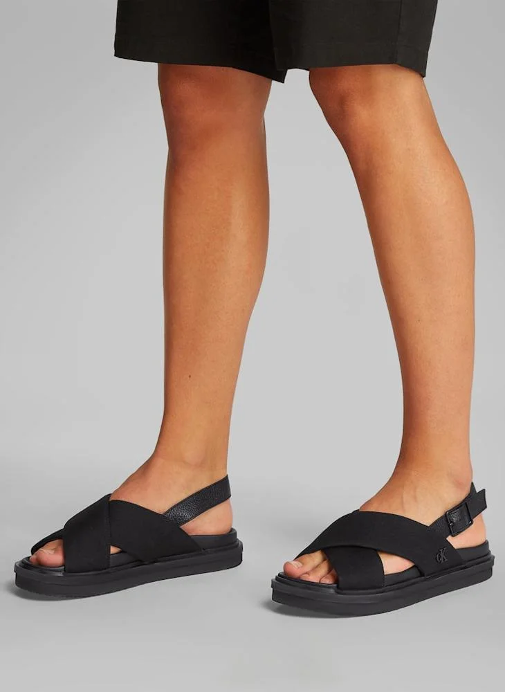 Calvin Klein Jeans Double Strap Casual Sandals