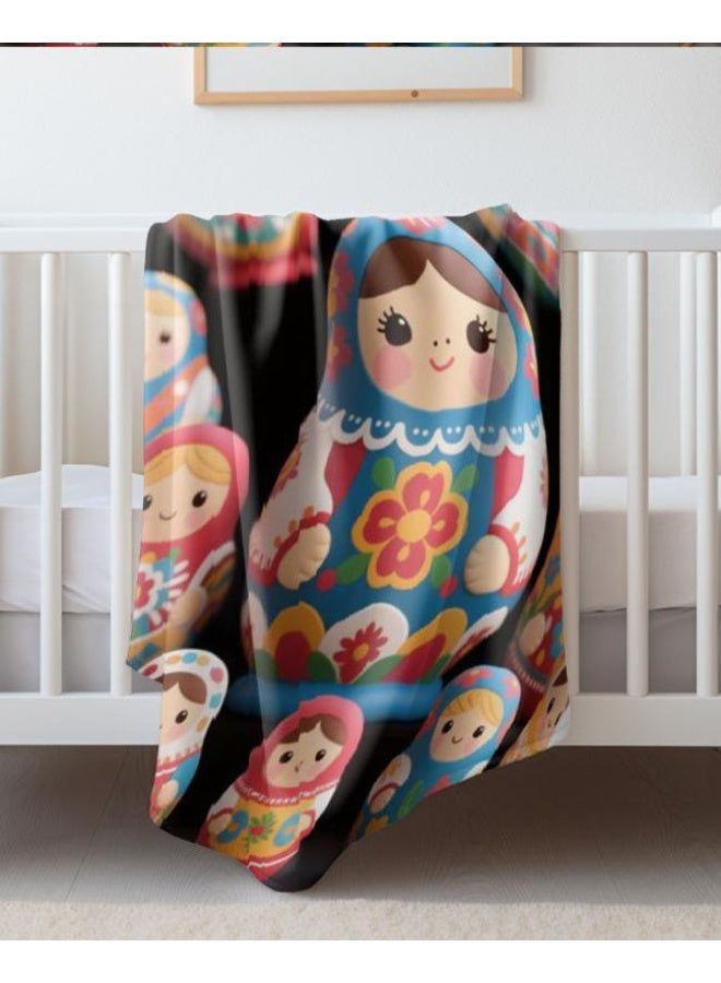 general Baby and children's cartoon flannel thin blanket (warm and comfortable, suitable for sleep, game use) 70cm*100cm - Image 3