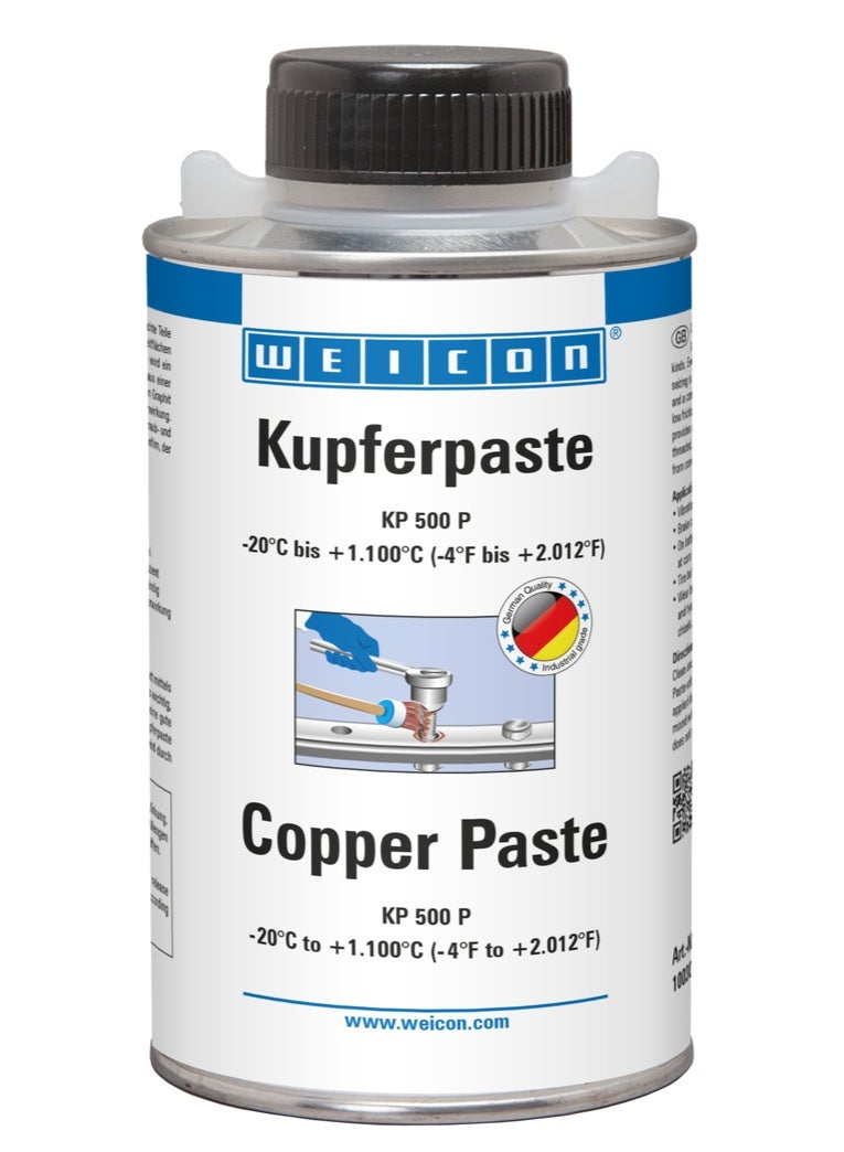 وايكون معجون WEICON للنحاس | 500 جرام | حماية، وكيل إطلاق وزيت تشحيم في درجات حرارة عالية - Image 1
