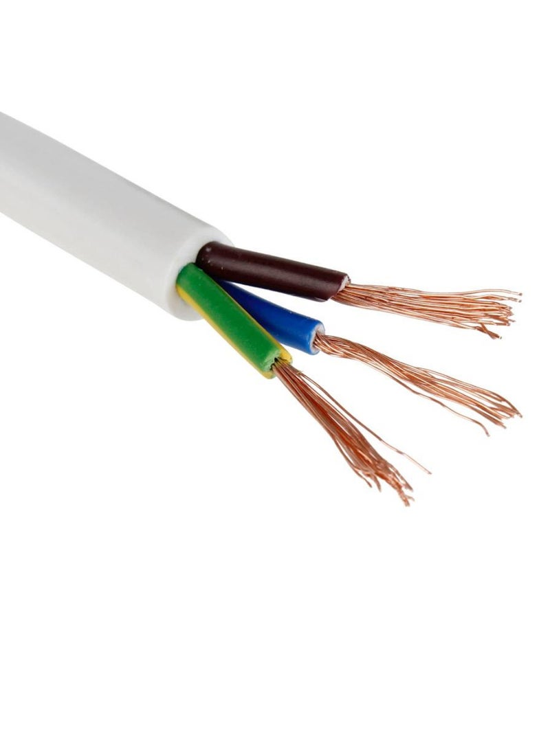 OSHTRACO لفافة كابل نحاسي مرن 3-نواة من أوشتراكو 0.75 مم × 1 م تُباع بالمتر