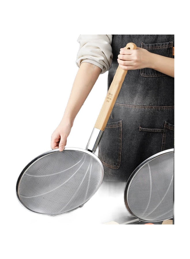 GRASEY Guangyi Large Strainer, Stainless Steel Colander, Ultra-fine Mesh, Commercial Filter, Sieve, 30 Mesh, 30cm, Gy7214 - Image 1