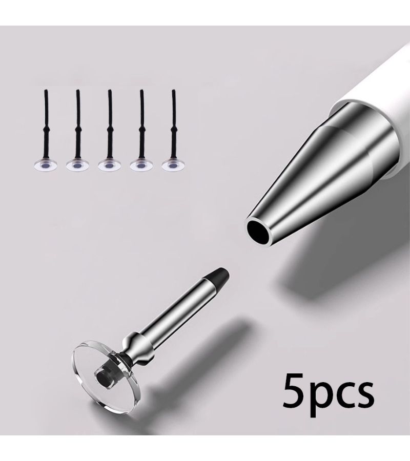 10pcs Round Nib Capacitive Touchscreen Stylus Replacement Tips Universal for iPad Phones - Image 5