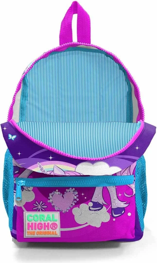 كورال هاي Kids Purple Two-Compartment Nest Backpack 23508