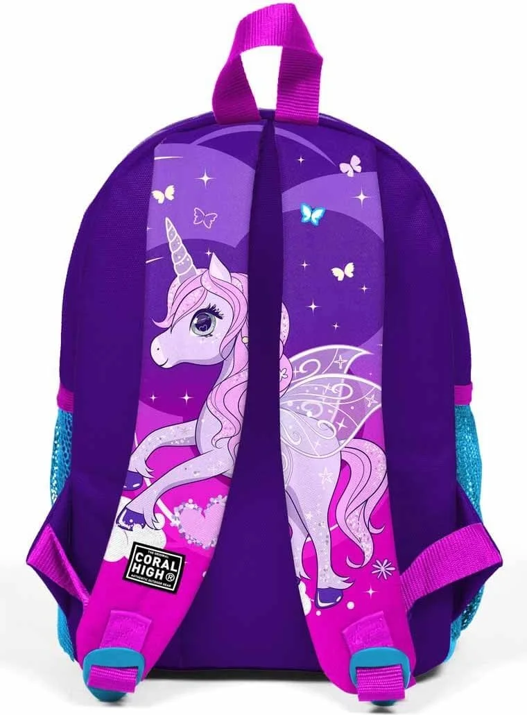 كورال هاي Kids Purple Two-Compartment Nest Backpack 23508