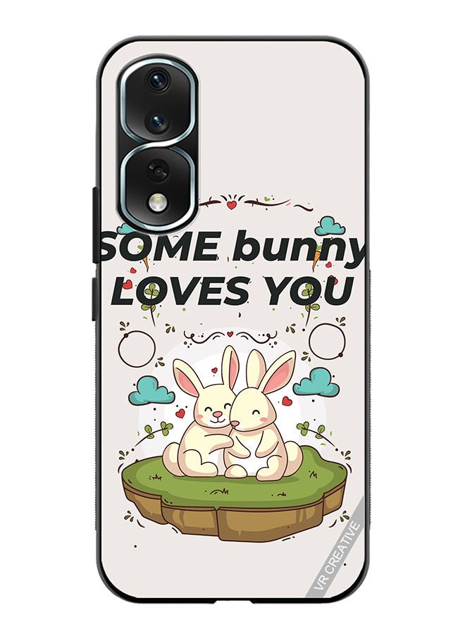 VR CREATIVE Protective Case Cover For Honor 80 Pro Love Bunny Design Multicolour - Image 1