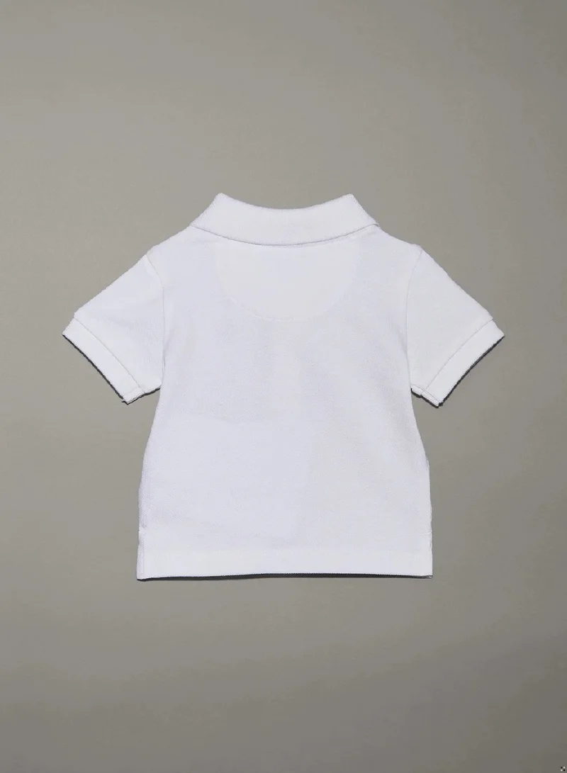 كالفن كلاين جينز بولو شيرت للأطفال حديثي الولادة