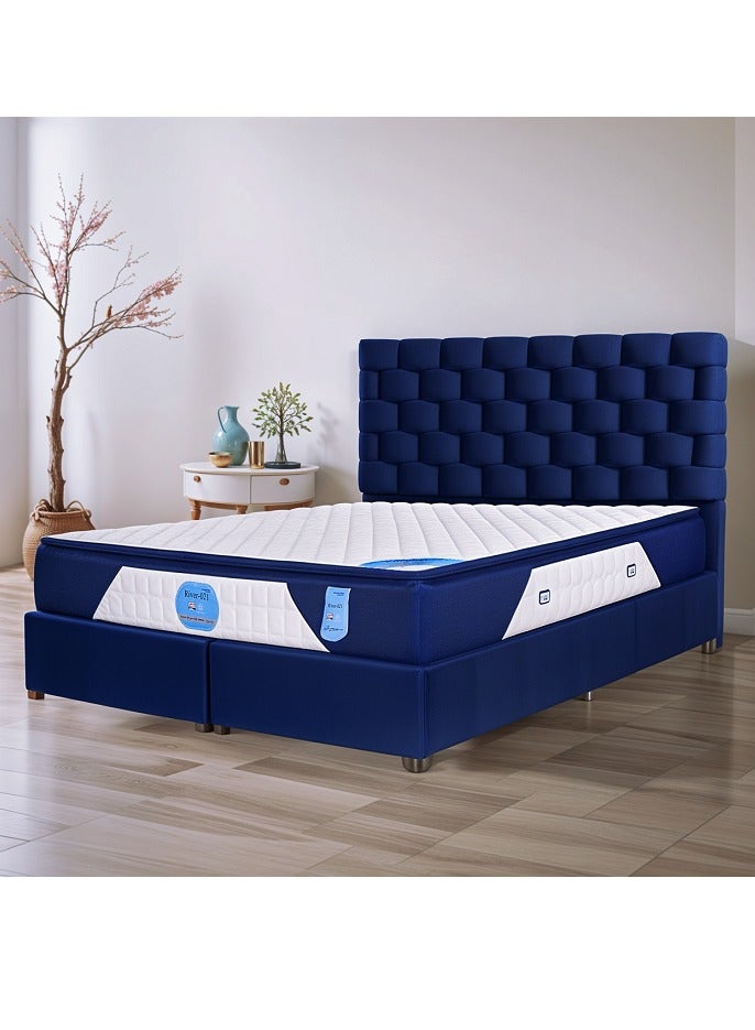 BACK CARE Backcare River Mattress from Back Care Gold Collection: Premium Support and Comfort with Advanced Ventilation and Antibacterial Protection for Optimal Spine Health 200x180x30 cm - Image 1