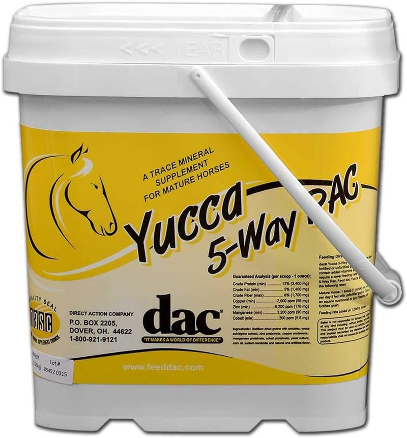 DAC Yucca 5 Way Pac for Horses  5 lb