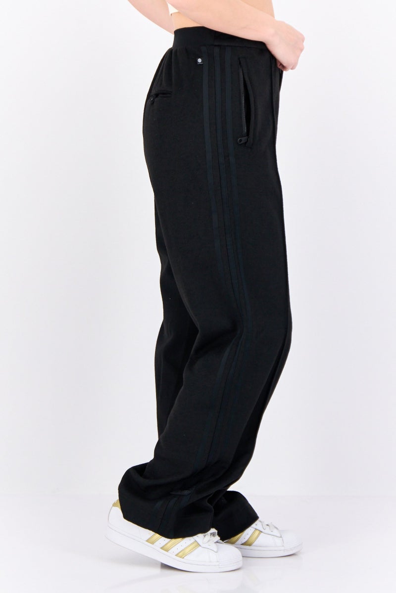 adidas Originals Women Loose Fit Training Track Pants, Black  - Image 2