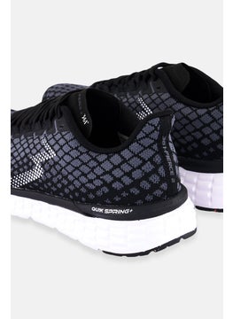 361 Degrees Women Lace Up Running Sports Shoes, Black  - Image 2