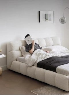 Wooden Twist Wooden Twist Soft Comfort Upholstery Bed for Luxury Bedroom (Queen Size)  - Image 3