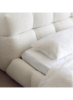 Wooden Twist Wooden Twist Soft Comfort Upholstery Bed for Luxury Bedroom (Queen Size)  - Image 5