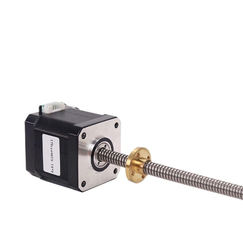 محرك خطوي Nema17 17HS8401S T8 200 مم مع برغي رصاص 8 مم لآلة النقش CNC وطابعة ثلاثية الأبعاد - Image 2
