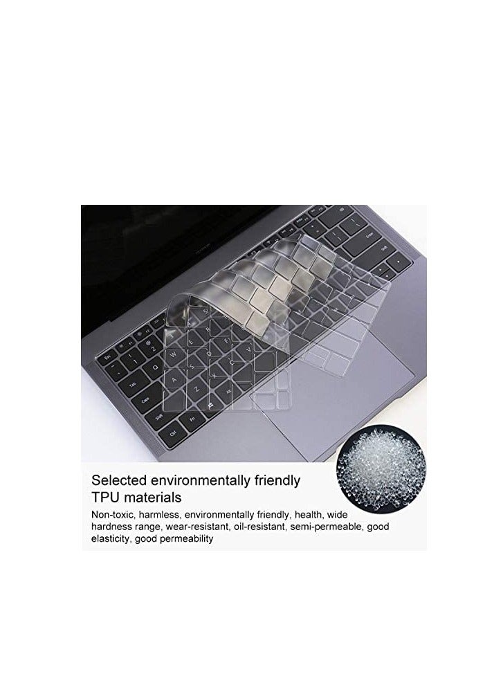 Ultra Thin TPU Keyboard Skin for Huawei Matebook 13s/14S/16S 2021 and Matebook D14 2023 and Matebook X Pro 2022/2023 ,Laptop Keyboard Protective Film Guard Cover 【Not Screen Protectors Case 】 - Image 4