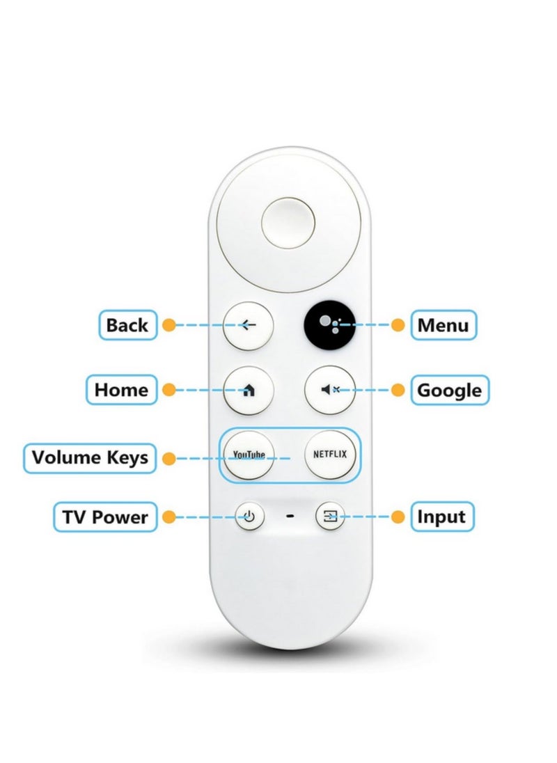 Raxoom New Replacement For Chromecast With Google TV Voice Bluetooth IR G9N9N Remote Control  - Image 3