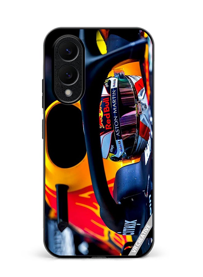Protective Case Cover For Samsung Galaxy S25 Edge Redbull Design Multicolour