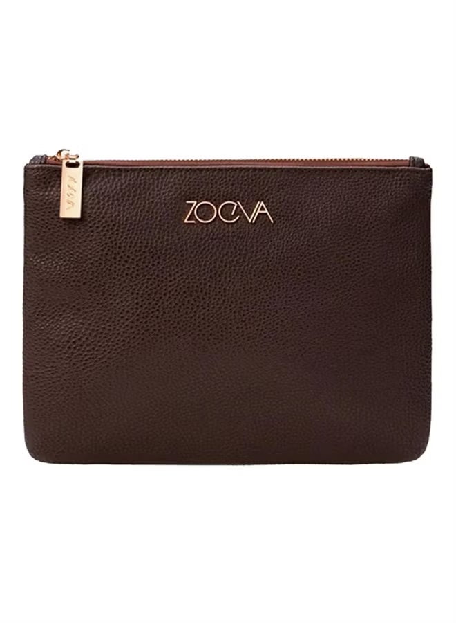 Zoeva 15-Piece Vol. 1 Face And Eye Makeup Brush Multi Use Set Brown/Rose Gold/Black - Image 4