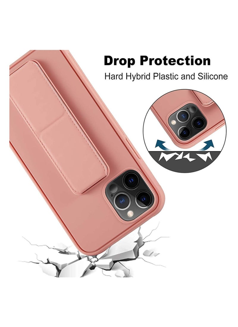 ELTRAZONE iPhone Case, Compatible with Apple iPhone 14 Pro Max Translucent Frosted Back Stand Case, Magnet Holder Hand Grip Magnetic Car Mount Cover for 14 Pro Max  - Image 4