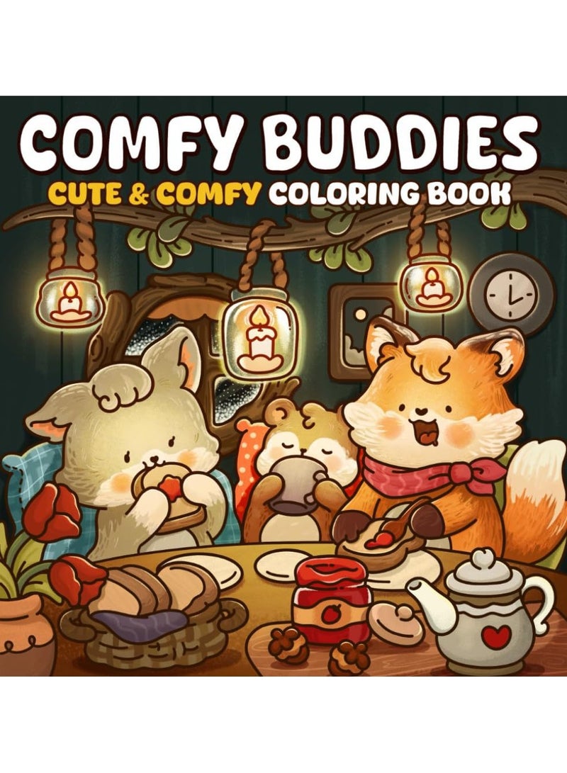 general Spooky Cutie: Coloring Book for Adults and Teens Featuring Adorable Creepy Creatures in Cozy Hygge Moments for Relaxation