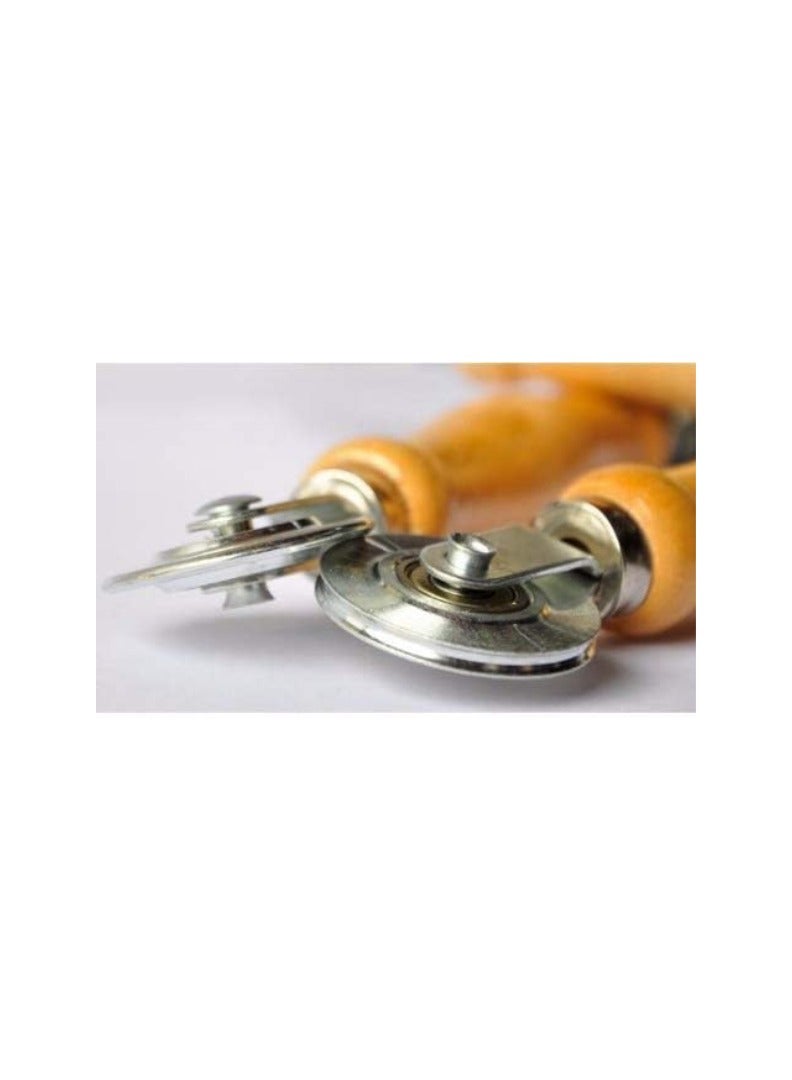 KNP KNP Spline Roller 200 g is a durable and easy-to-use tool designed for installing and repairing window and door screens. - Image 2
