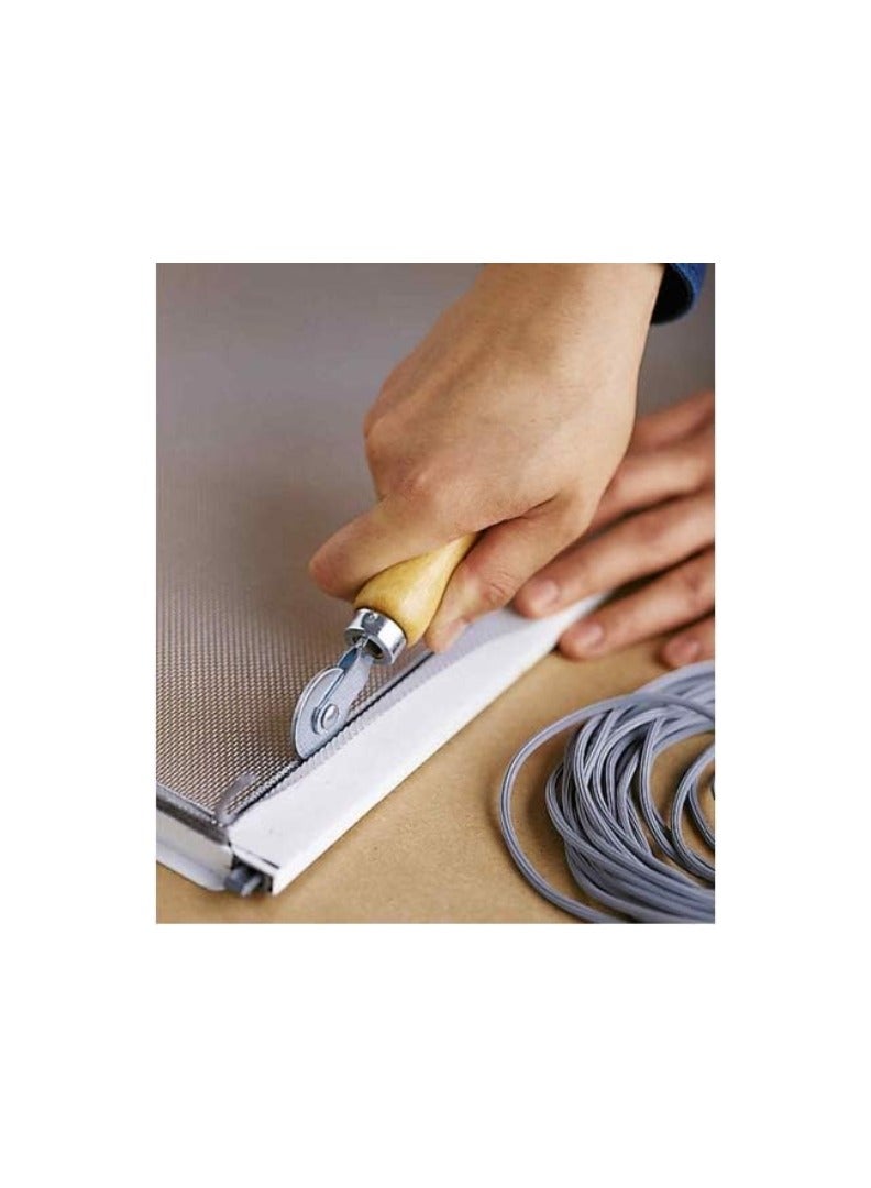 KNP KNP Spline Roller 200 g is a durable and easy-to-use tool designed for installing and repairing window and door screens. - Image 3