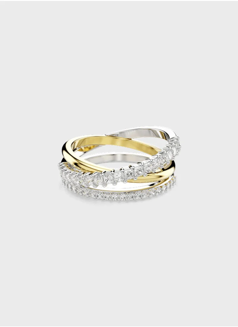 سواروفسكي Hyperbola Stone Detail Single Ring