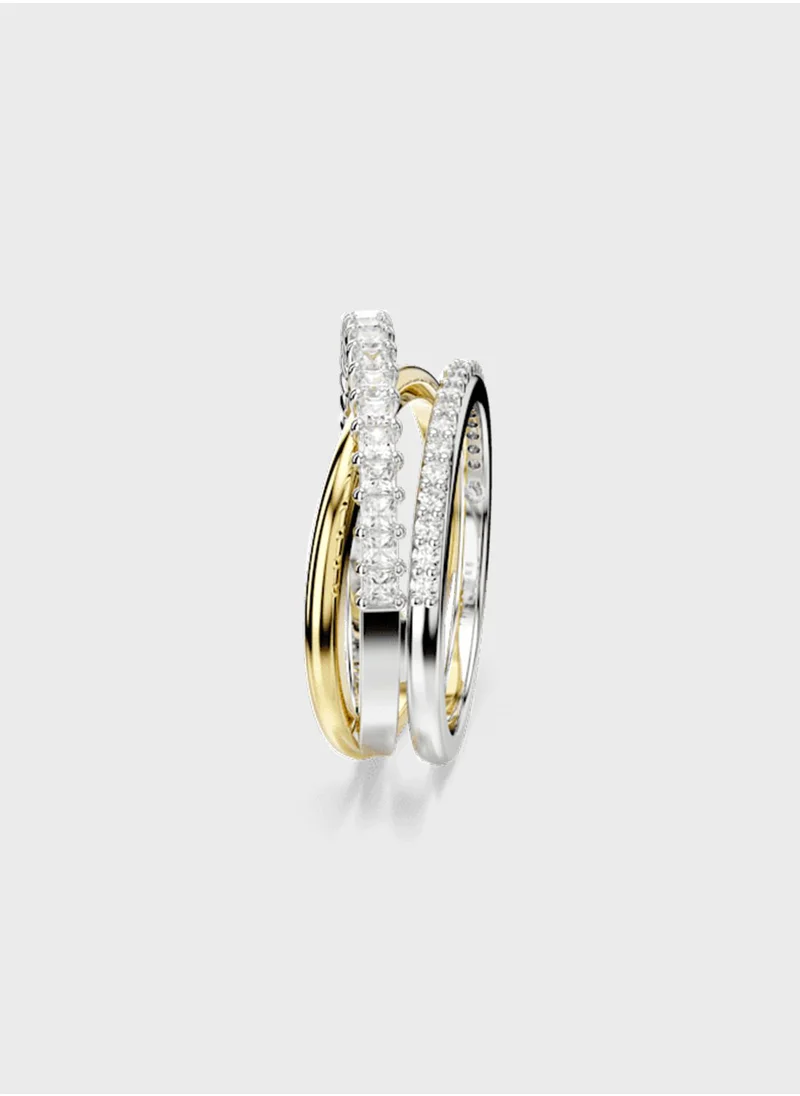 سواروفسكي Hyperbola Stone Detail Single Ring