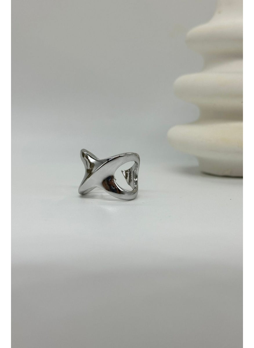 Riton - metal Adjustable Ring Minimalist Tic Tac Earrings, The Perfect Combination of Simplicity and Style - Image 1