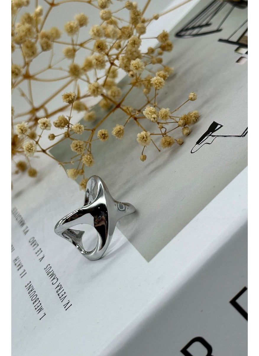 Riton - metal Adjustable Ring Minimalist Tic Tac Earrings, The Perfect Combination of Simplicity and Style - Image 1