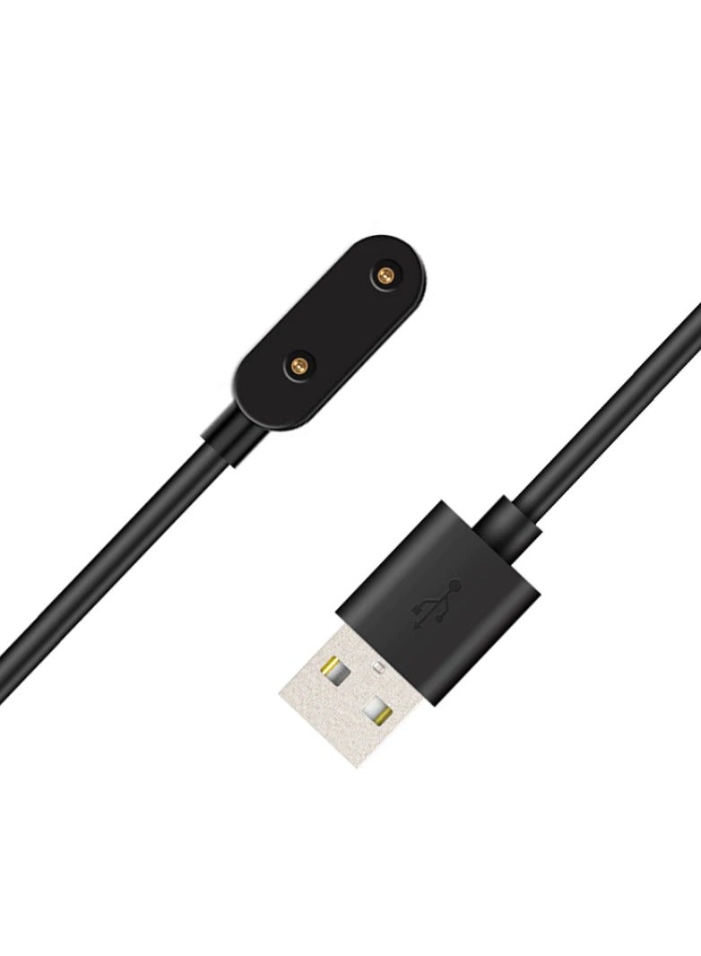 Huawei Band 6 / 6 pro Charger, Fast Charging Cable Data Cradle Dock Wire Charger for Huawei Band 6 / 6 pro Black  - Image 1