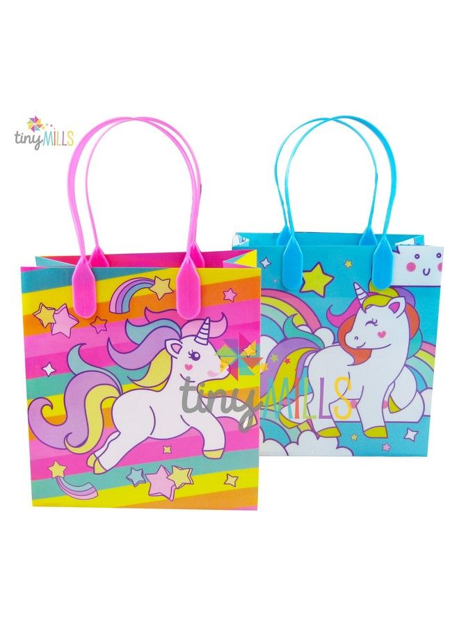 TINYMILLS Tiny Mills 60 Pack Unicorn Rainbow Birthday Party Favors Supplies Pinata Fillers For Girls Birthday Party Goodie Bag Stuffers Rewards Game Prizes Incl 12 Unicorn Goodie Candy Bags With Handles - Image 3