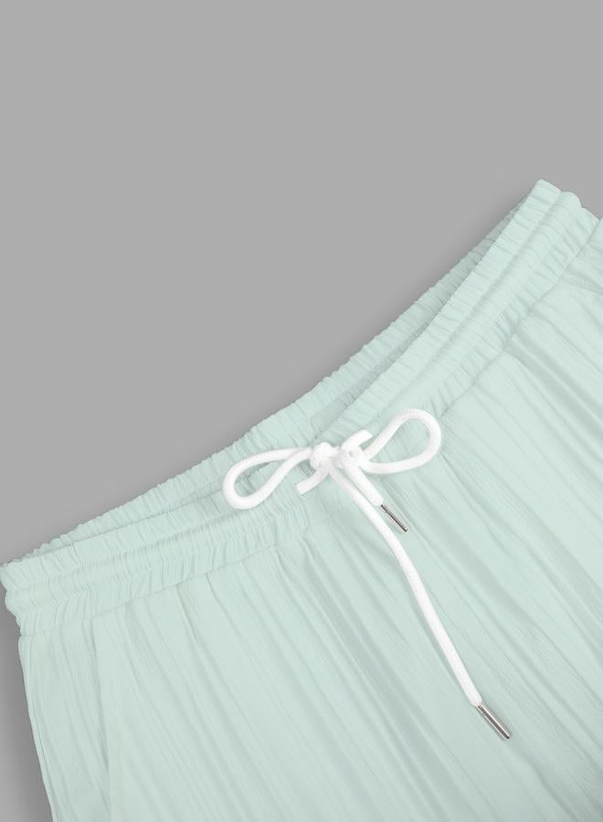 Take Two Men Green Textured Shirt and Pants Co-Ords - Image 5