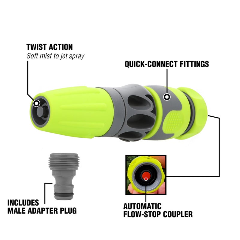 Flexzilla Garden Hose Nozzle Kit, 3-Piece - HFZGAK01 - Image 2
