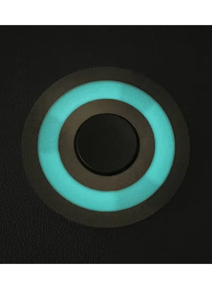 Mini Fidget Spinner Luminous EDC Stress Relief Toy Stainless Steel Spinning Top Gyroscope Gyroscope Relieve Stress-Relieving  - Image 5